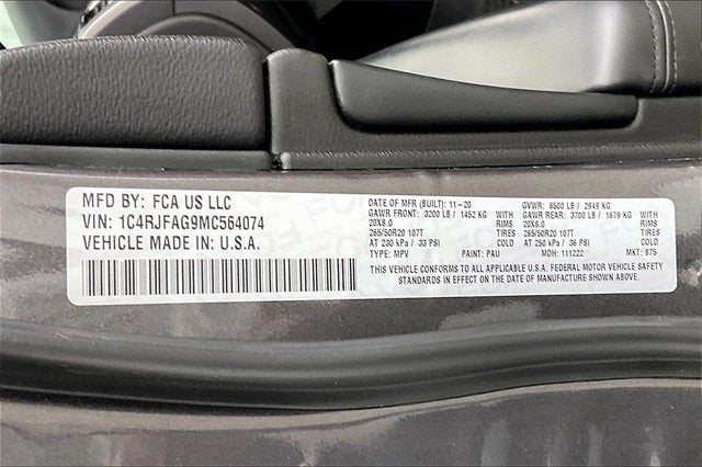 2021 Jeep Grand Cherokee Laredo X