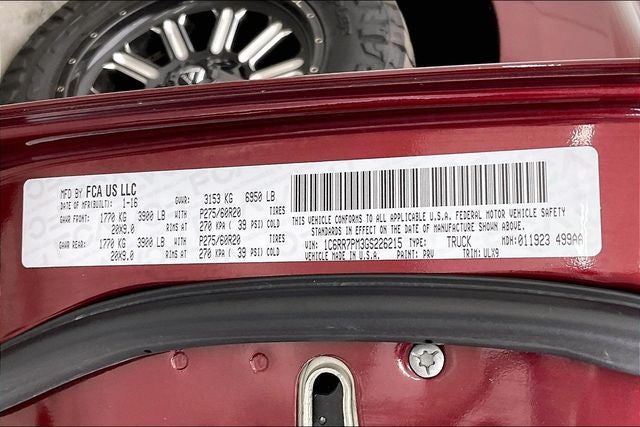 2016 RAM 1500 Laramie Longhorn