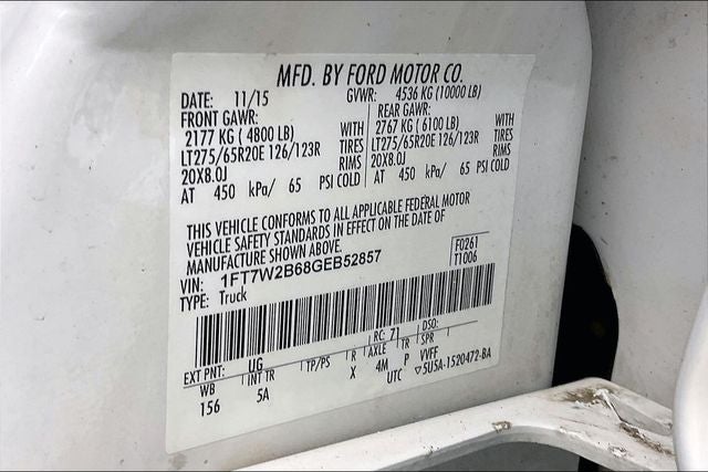 2016 Ford F-250SD Lariat