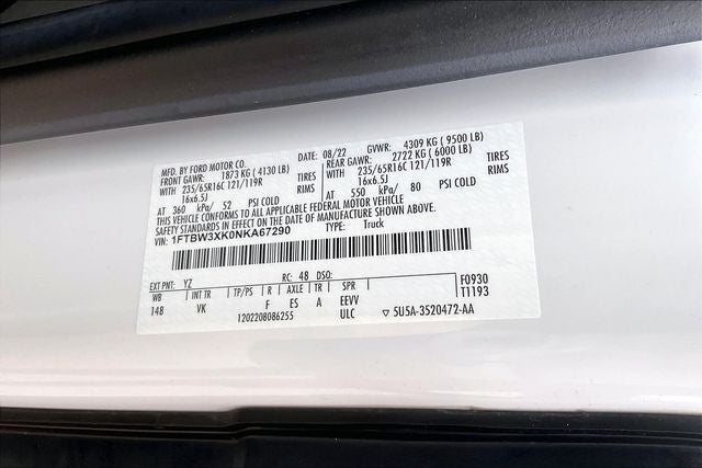 2022 Ford E-Transit-350 Base