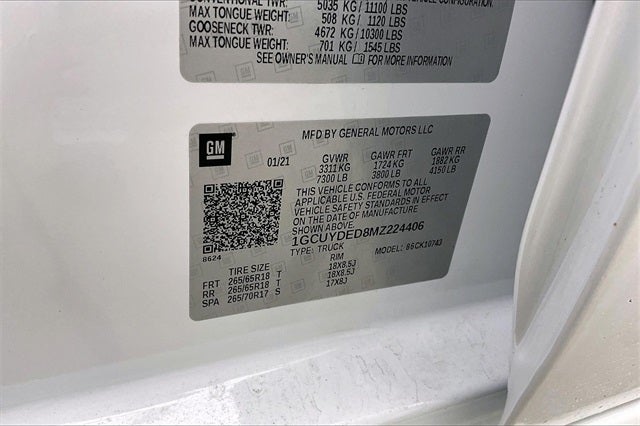 2021 Chevrolet Silverado 1500 LT