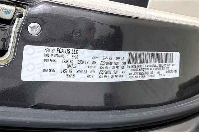 2019 Chrysler Pacifica Touring L