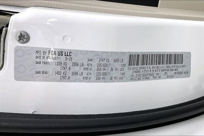2019 Chrysler Pacifica Touring L