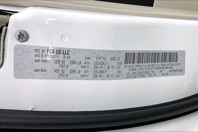 2019 Chrysler Pacifica Touring L