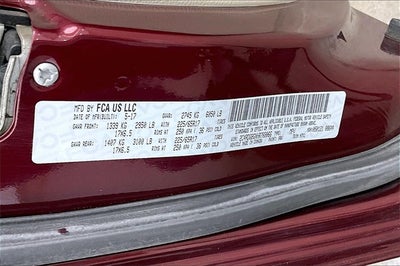 2017 Dodge Grand Caravan SE