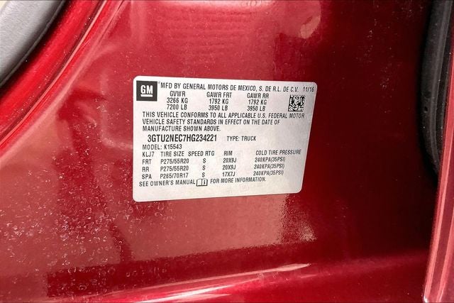 2017 GMC Sierra 1500 SLT
