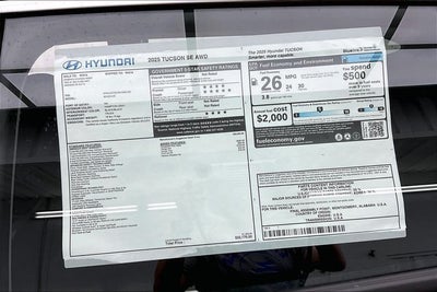 2025 Hyundai TUCSON SE