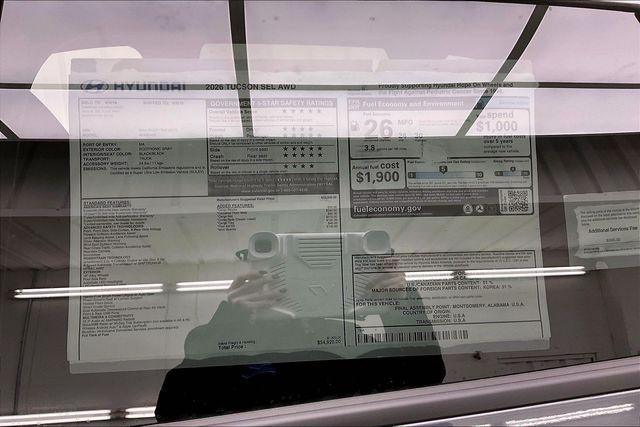 2026 Hyundai TUCSON SEL AWD