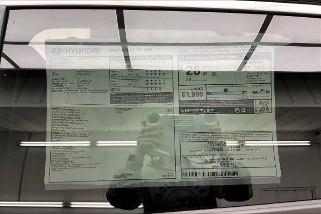 2026 Hyundai TUCSON SEL Plus AWD