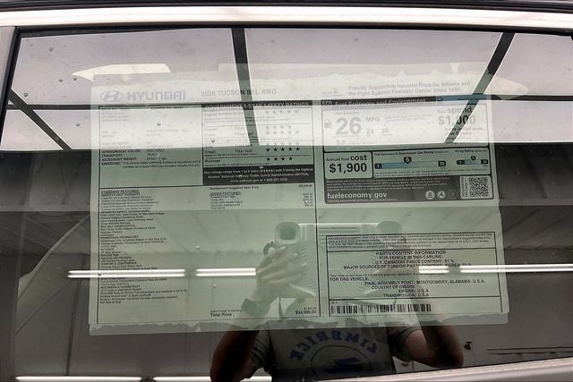 2026 Hyundai TUCSON SEL AWD