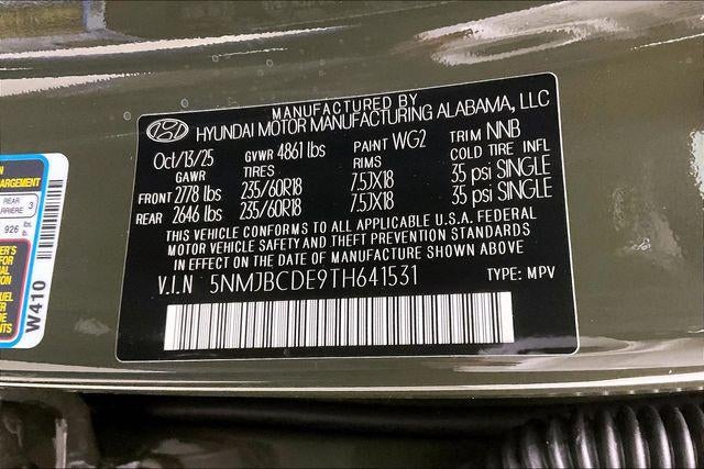 2026 Hyundai TUCSON SEL AWD