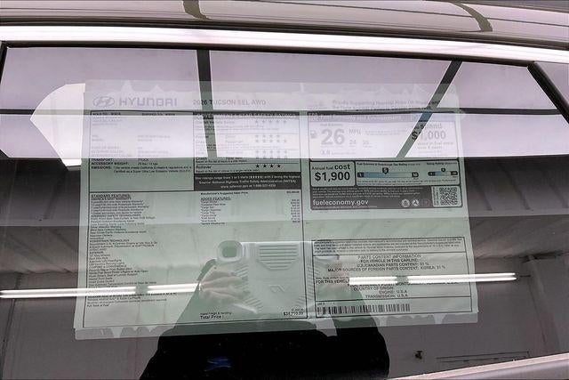 2026 Hyundai TUCSON SEL AWD