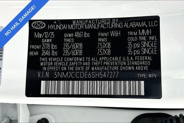 2025 Hyundai TUCSON SEL Convenience