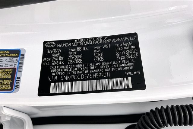 2025 Hyundai TUCSON SEL Convenience