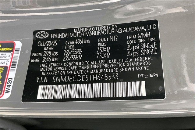 2026 Hyundai TUCSON Limited AWD