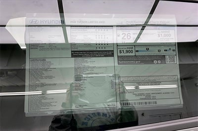 2026 Hyundai TUCSON Limited AWD