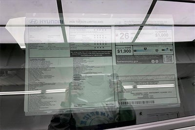 2026 Hyundai TUCSON Limited AWD