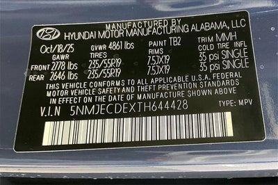 2026 Hyundai TUCSON Limited AWD