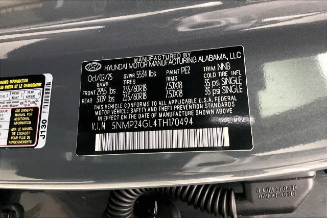 2026 Hyundai SANTA FE SEL