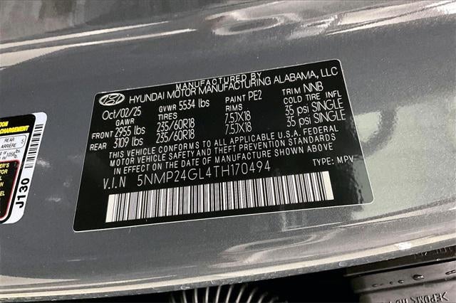 2026 Hyundai SANTA FE SEL FWD