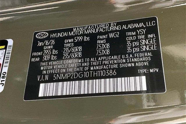 2026 Hyundai SANTA FE HYBRID SEL