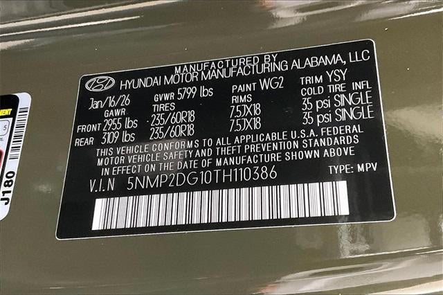 2026 Hyundai SANTA FE HYBRID SEL