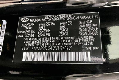 2027 Hyundai SANTA FE SEL AWD