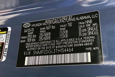 2026 Hyundai SANTA FE SEL AWD