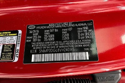 2027 Hyundai SANTA FE SEL AWD