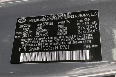 2026 Hyundai SANTA FE HYBRID Limited