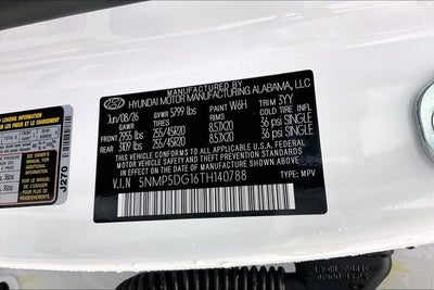 2026 Hyundai SANTA FE HYBRID Calligraphy