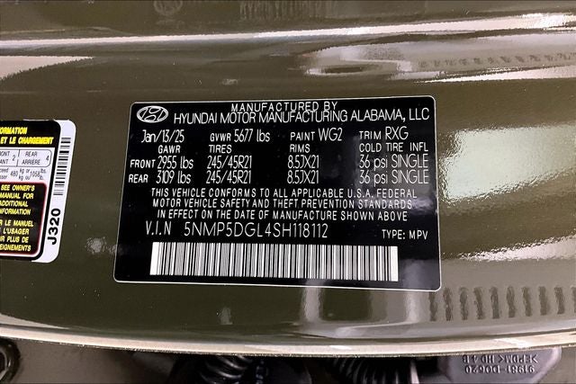 2025 Hyundai SANTA FE Calligraphy