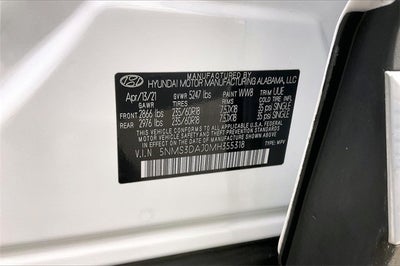 2021 Hyundai SANTA FE SEL