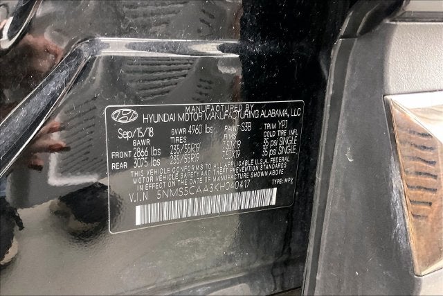 2019 Hyundai SANTA FE Ultimate