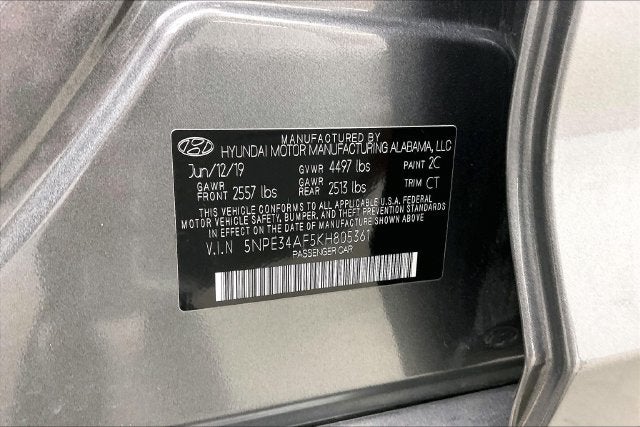 2019 Hyundai SONATA Sport