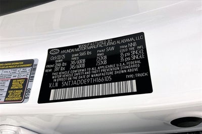 2026 Hyundai SANTA CRUZ SE AWD