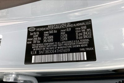 2026 Hyundai SANTA CRUZ SEL AWD
