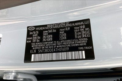 2026 Hyundai SANTA CRUZ SEL AWD