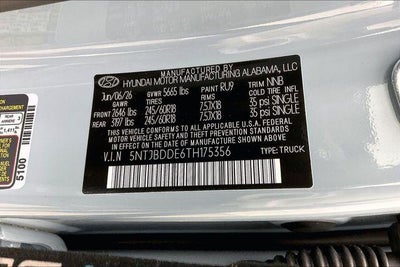 2026 Hyundai SANTA CRUZ SEL AWD