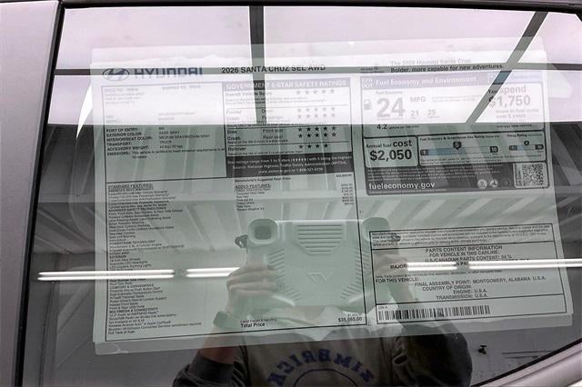 2026 Hyundai SANTA CRUZ SEL AWD