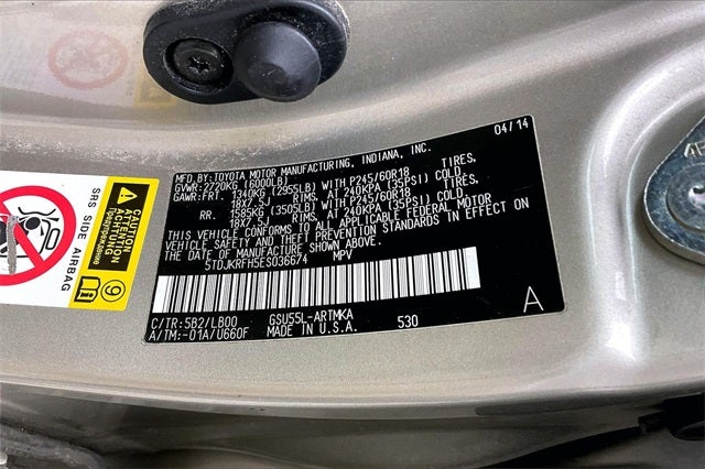 2014 Toyota Highlander XLE V6