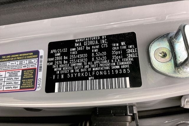 2022 Kia Sorento SX