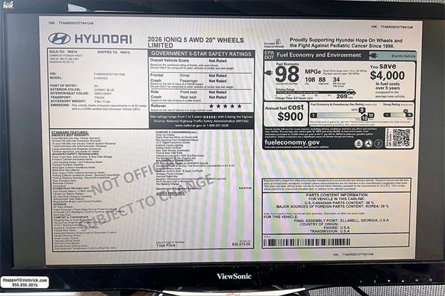 2026 Hyundai IONIQ 5 Limited