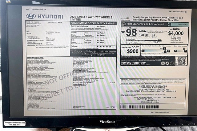 2026 Hyundai IONIQ 5 Limited