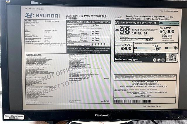 2026 Hyundai IONIQ 5 Limited