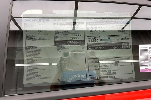 2026 Hyundai KONA SEL Sport AWD