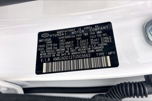 2026 Hyundai TUCSON HYBRID Blue