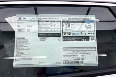 2026 Hyundai TUCSON HYBRID Blue