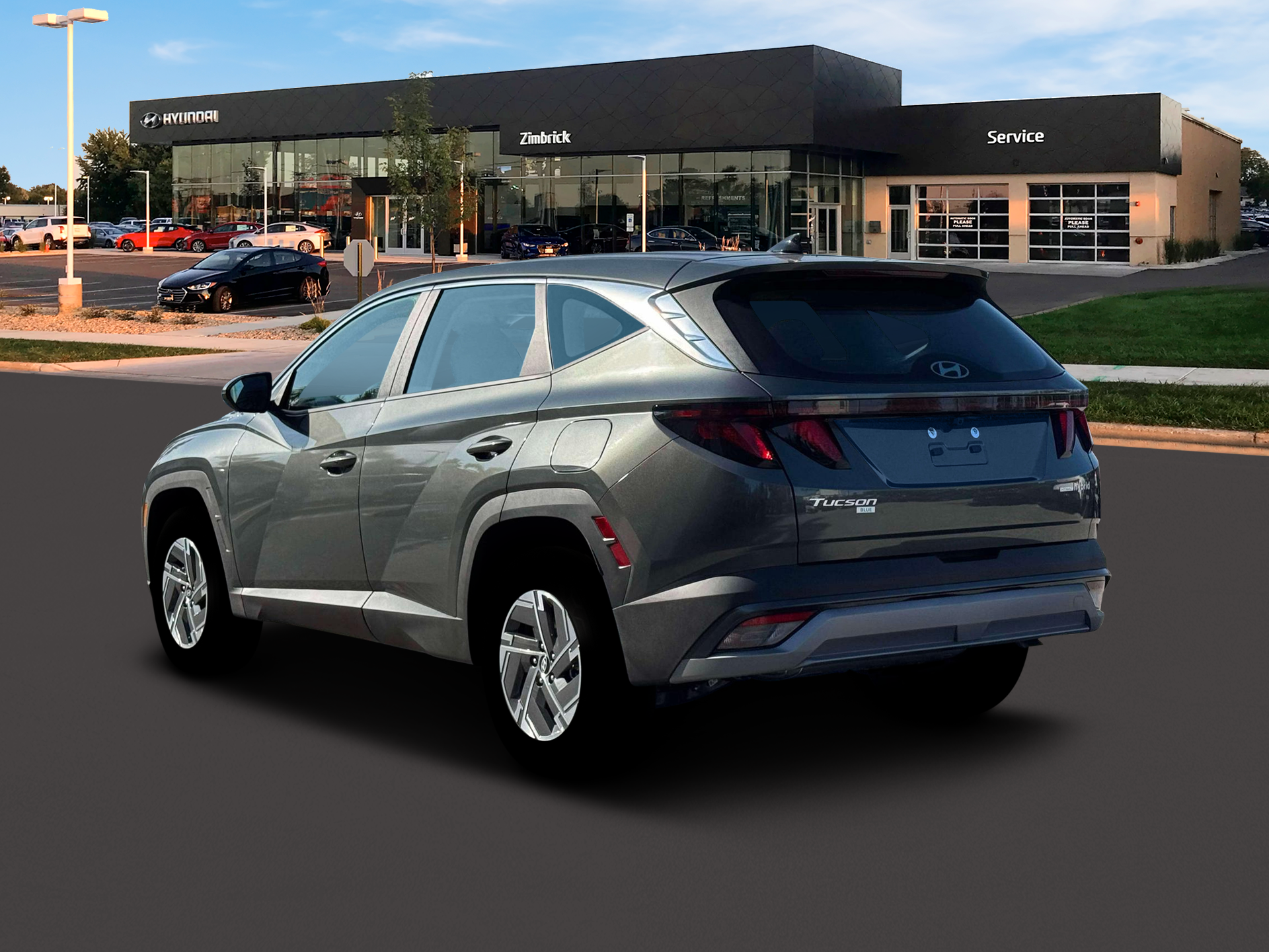 2026 Hyundai TUCSON HYBRID Blue