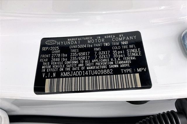 2026 Hyundai TUCSON HYBRID Blue